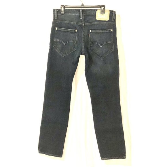 Levis 511 Mens Jeans Size 34x32 Dark Wash Straight Leg Denim Pants VGC! - Picture 2 of 12